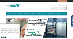 Desktop Screenshot of lanster.com